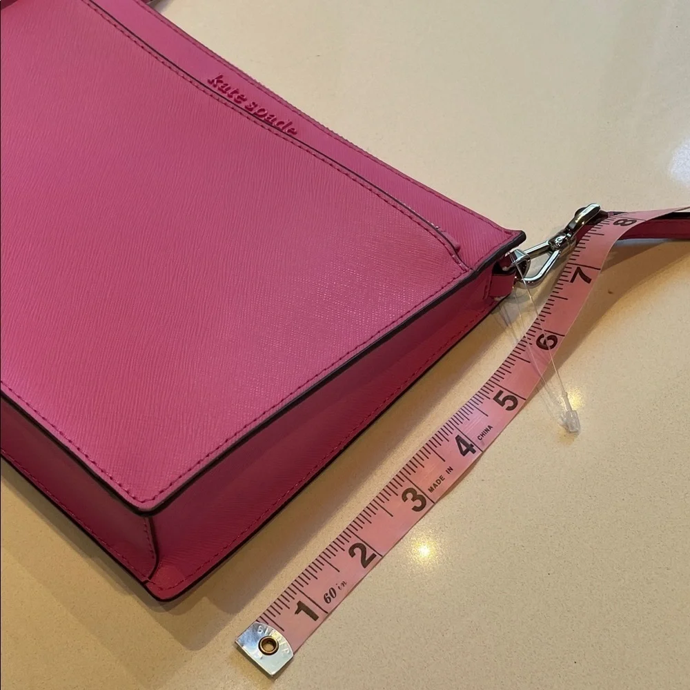 🆕 Kate Spade New York Crossbody Shoulder Bag, Hot Pink, Bright Peony, Zippered